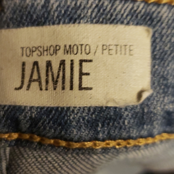 SALE⚡TOPSHOP MOTO JAMIE  DISTRESSED JEANSSZ 26P - Picture 7 of 10